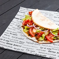 Greaseproof food paper - 